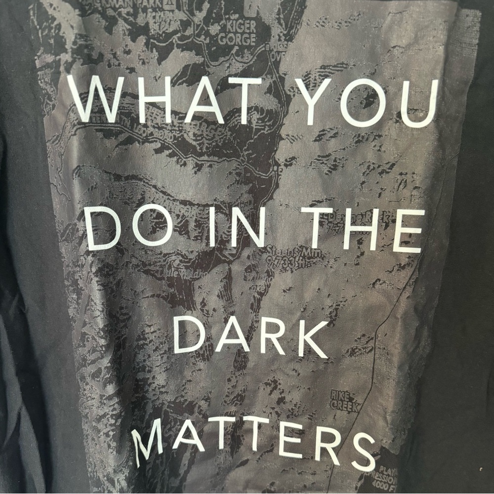 Cameron Hanes What you do in the dark matters t shirt